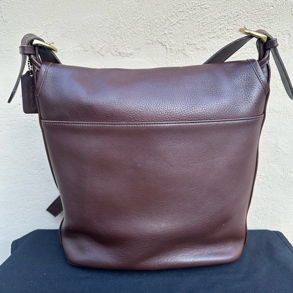 🦬 Vintage Coach Whitney  Mahogany Bag 4115 🦬 - Picture 4 of 13